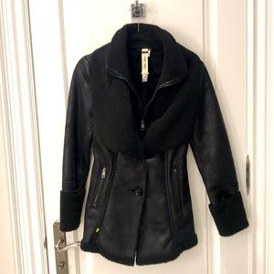 Soia & Kyo black winter coat